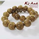  Vòng Tay Trầm Hương Banh Đỏ Indo 18ly- VHT190 