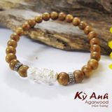  Vòng Tay Trầm Hương Mix Tỳ Hưu Bạc- VHT004 