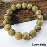  Vòng Tay Trầm Hương 12mm Trơn - VHT031 