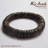  Vòng Tay Trầm Hương khoanh tròn VHT159 