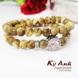  Vòng Tay Trầm Hương Đôi 8mm - VHT014 