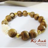  Vòng Trầm Hương 12mm Mix  phụ kiện Việt Nam - VHT2110.012 