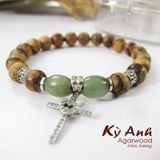  Vòng Tay Trầm Hương Đơn 8mm - VHT015 