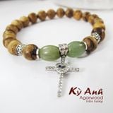  Vòng Tay Trầm Hương Đơn 8mm - VHT015 