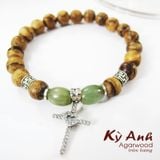  Vòng Tay Trầm Hương Đơn 8mm - VHT015 