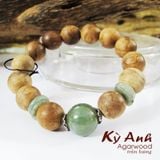  Vòng Tay Trầm Hương 14mm VHT164 