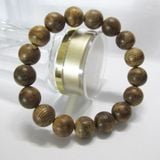  Vòng Tay Trầm Hương Banh Campuchia 12ly trơn VHT240604 