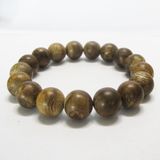  Vòng Tay Trầm Hương Banh Campuchia 12ly trơn VHT240604 