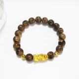  Vòng Trầm Hương 10mm mix Tỳ Hưu 24K-VHT2201.002 