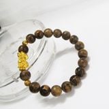  Vòng Trầm Hương 10mm mix Tỳ Hưu 24K-VHT2201.002 