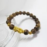  Vòng Trầm Hương 10mm mix Tỳ Hưu 24K-VHT2201.002 