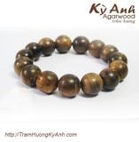  Vòng Tay Trầm Hương Hạt Tròn 16 ly Indo VTH-176 