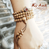  Chuỗi Trầm Hương Indo 108 Hạt 6mm Mix Bạc nhiều kiểu VHT230225 