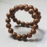  Vòng Trầm Hương 12 mm  Tự Nhiên Philippines-VHT240613 