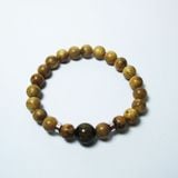  Vòng Trầm Hương Tự Nhiên Philippines size 8 ly mix đá khắc chú VHT250303 
