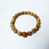  Vòng Trầm Hương Tự Nhiên Philippines size 8 ly mix đá khắc chú VHT250303 