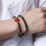  Vòng Trầm Hương Tự Nhiên Indonesia socola size 6ly VHT250306 