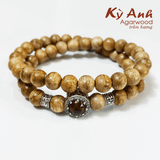  Vòng Tay Trầm Hương Đôi 8mm - VHT014 