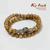  Vòng Tay Trầm Hương Đôi 8mm - VHT014 