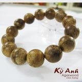  Vòng Tay Trầm Hương Banh Đỏ 16ly-  VHT189 
