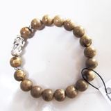  VÒNG TAY TRẦM HƯƠNG MIX TỲ HƯU BẠC - VHT005 