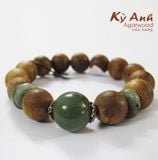  Vòng Tay Trầm Hương 14mm VHT164 