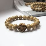  Vòng Trầm Hương Việt Nam 10ly mix hoa sen VHT230522 