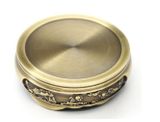  Lư Đỉnh Đồng Trạm Khắc Hoa Văn (có đế đồng) - DCN102 