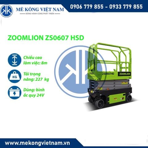 Xe nâng người cắt kéo ZOOMLION ZS0607 HSD