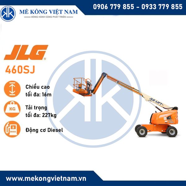 Xe nâng người 16m làm việc JLG 460SJ