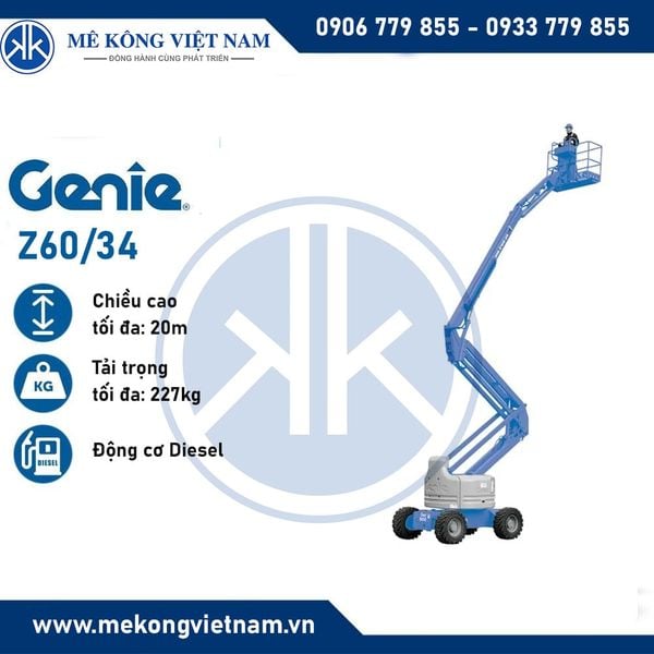 Xe nâng người Boom Lift Genie Z60/34