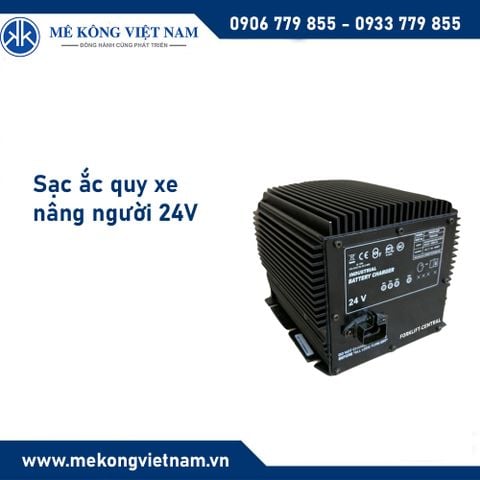 Sạc ắc quy xe nâng người 24V