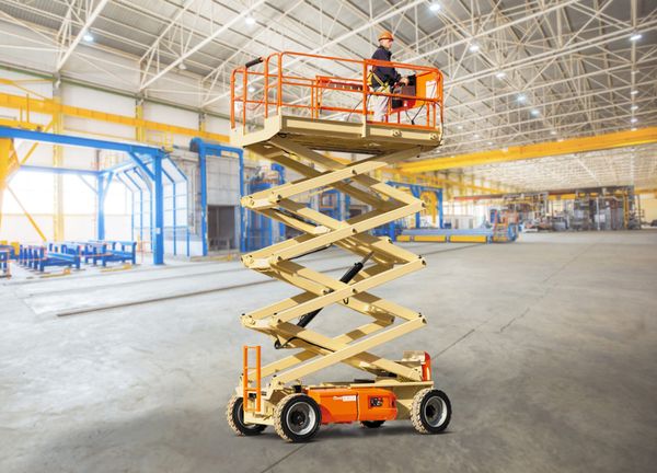 Xe nâng người cắt kéo 14m JLG 4069LE