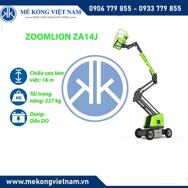 Xe nâng người dạng cần gập ZOOMLION ZA14J