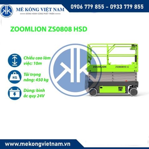 Xe nâng người cắt kéo ZOOMLION ZS0812 SD
