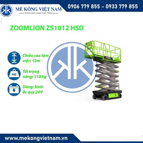 Xe nâng người cắt kéo ZOOMLION ZS1012 HSD