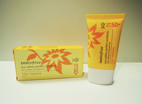 Kem chống nắng Innisfree Eco Safety Perfect Sunblock SPF50+ PA+++ 50ml