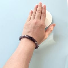  Vòng Đá Phong Thuỷ Cao Cấp - Đá Thạch Anh Tím Tự Nhiên Bảng Dài 