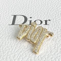  Cài Áo Nam, Nữ - Dior Màu Vàng Pha Lê Trắng (AV) 