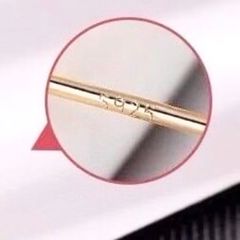  Bông Tai Dior Màu Vàng 1,5cm Pha Lê Trắng (AU) 