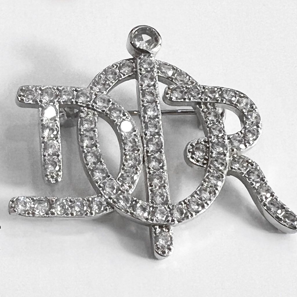  Cài Áo Nam, Nữ - Dior Màu Trắng Pha Lê (AU) 