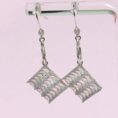  Khuyên Tai Pha Lê Vuông (AN) 