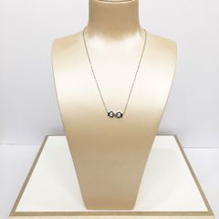  Dây Chuyền Titan Cao Cấp - Song Ngư Pha Lê Trắng 