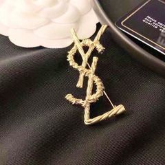  Cài Áo Nam, Nữ - YSL Màu Vàng Bản Nhỏ Phong Cách Cá Tính (AP) 