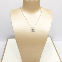  Dây Chuyền Chanel Pha Lê Trắng Titan Cao Cấp (AB) 