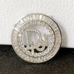  Cài Áo Nam, Nữ - Dior Màu Trắng Pha Lê (AS) 