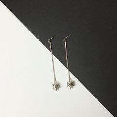  Bông Tai Tua Rua Hộp Kho Báu Pha Lê Trắng Đen 