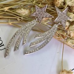  Bông Tai Ngôi Sao Băng Pha Lê (AN) 