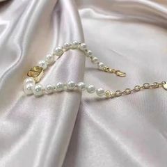  Bộ Trang Sức Dior Vàng - Vòng cổ Choker, Vòng Tay & Bông Tai Ngọc Trai, Pha Lê 6 Kiểu Đeo Quý Phái (AH) 