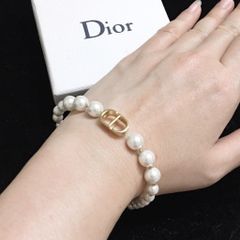  Bộ Trang Sức Dior Vàng - Vòng cổ Choker, Vòng Tay & Bông Tai Ngọc Trai, Pha Lê 6 Kiểu Đeo Quý Phái (AH) 